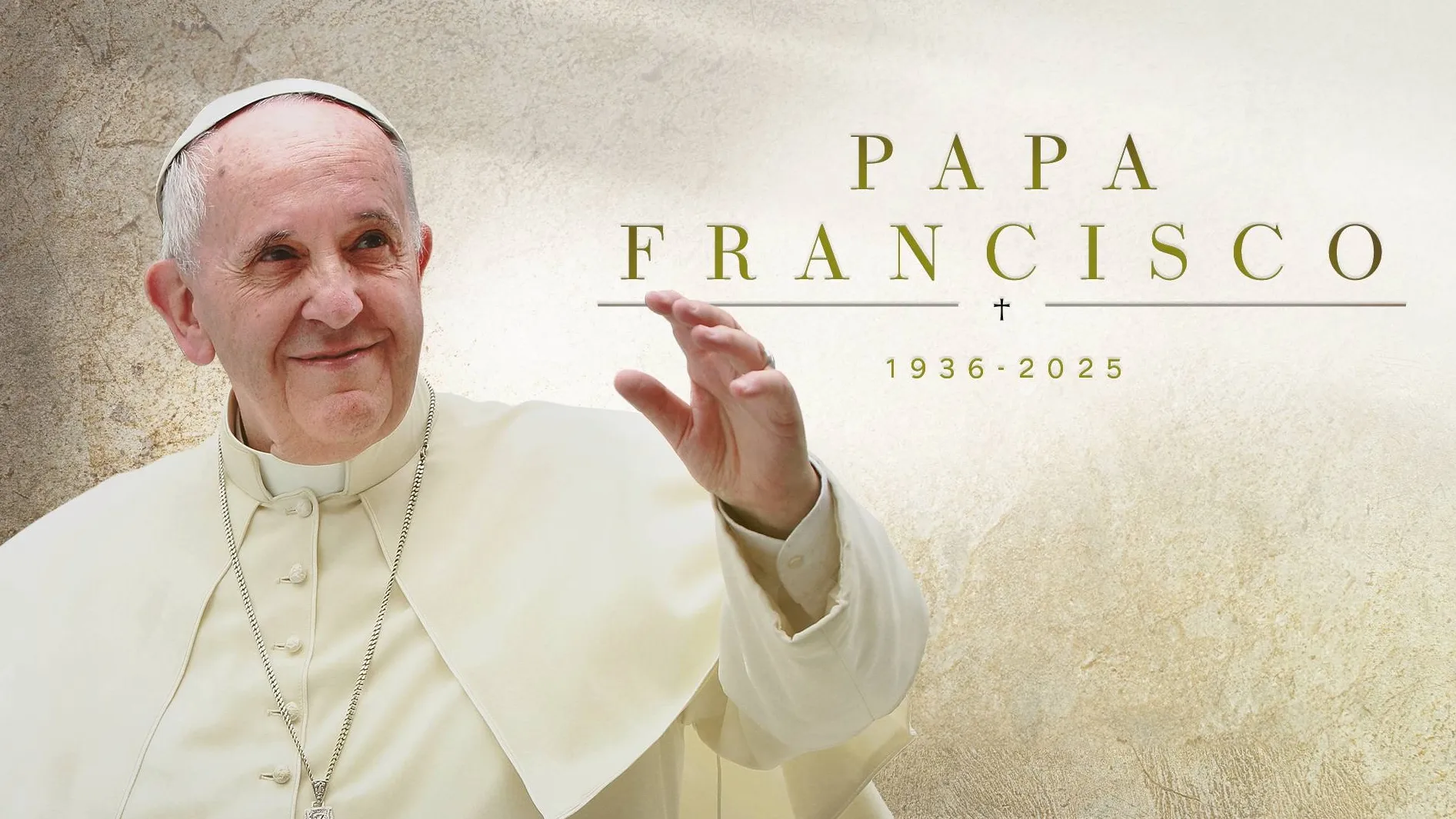 Homenaje a un año de la muerte del Papa Francisco