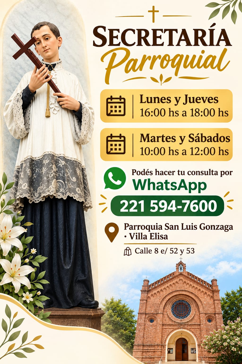 Información parroquial