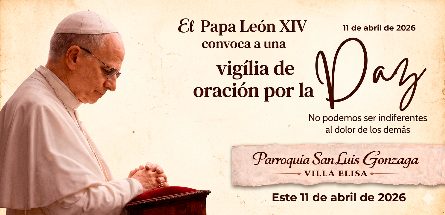 Vigilia de Oración por la Paz – Papa León XIV